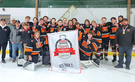 Kincardine U15 hockey team wins WOAA Cruickshank Division