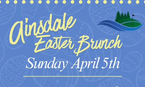 ​Enjoy Easter Brunch at Ainsdale Golf Course, April 5