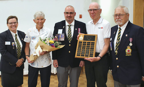 Holly McAdam, Mike Dupuis named Kincardine Legion’s 2025 Legionnaires of the Year