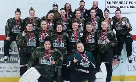 KDSS girls hockey team repeats as BAA champions; hosts CWOSSA next week
