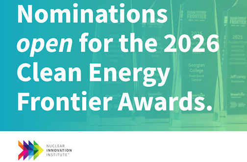 Nominations now open for 2026 Clean Energy Frontier program awards