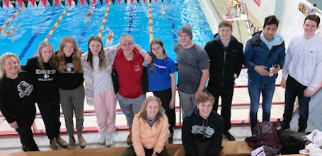 KDSS swim team storms the podium again at district champs