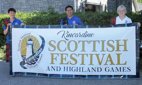Piping of the Tartan kicks off summer events in Kincardine