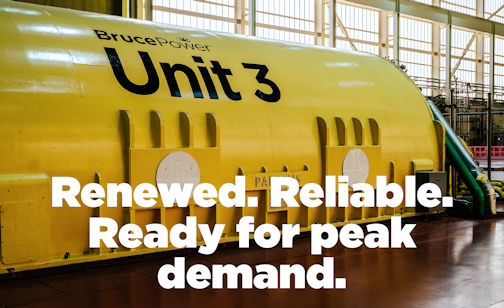 Bruce Power returns Unit 3 to service in time for peak summer demand