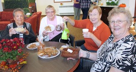 Trillium Court raises almost $800 at Alzheimer bake sale and coffee break