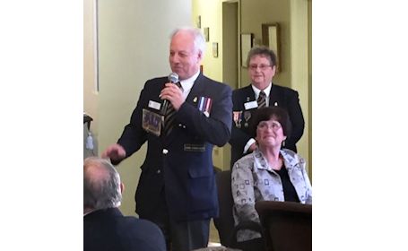 Kincardine Legion welcomes in 2017 at New Year's Levee