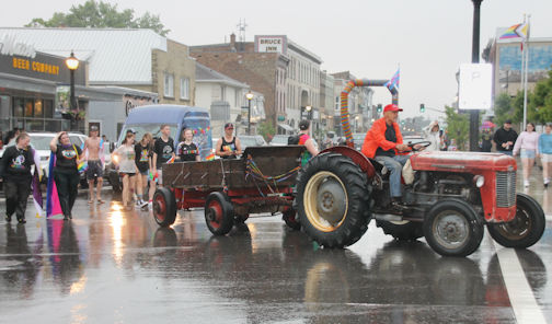 Storm rains on Kincardine Pride Parade