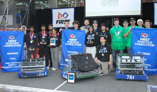 Kinetic Knights bring home gold medals from robotics competition in Oshawa