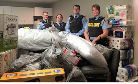 Amazing community support for Huron OPP Toy and Toiletry Collection
