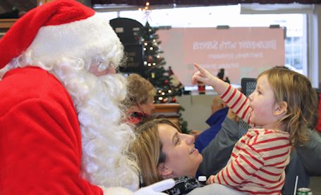 Children, adults enjoy Breakfast with Santa at Jean's Family Restaurant
