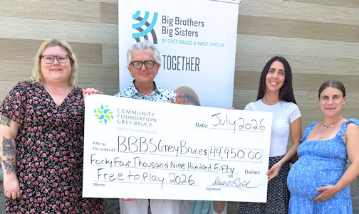 Community Foundation Grey Bruce invests $219,300 to help children get outside and play