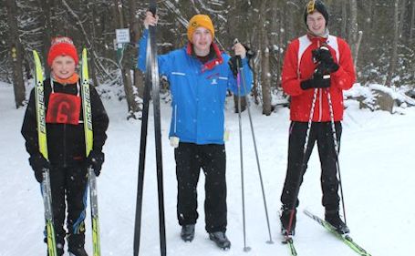 4th annual Community Ski Loppet draws about 30 skiers