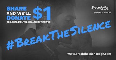 Bruce Power and partners launch #BreakTheSilence social media campaign