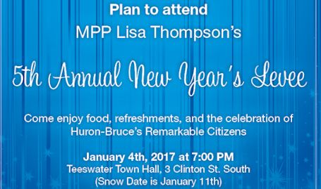Four Kincardine-area residents to be recognized as remarkable citizens by Huron-Bruce MPP