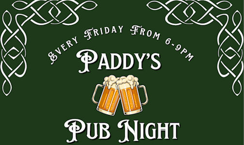 ​Paddy's Pub Night to feature "Easy Does It," April 24
