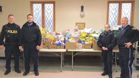 South Bruce OPP report successful food drive; and traffic stop leads to criminal charges