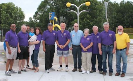 Kincardine Lions Splash Pad opens beside Davidson Centre