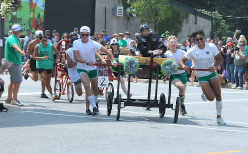 Bed races, beard and mullet contests are highlights of final day of Ripley Reunion