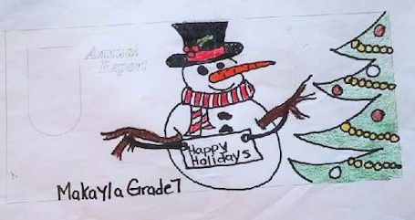 Kincardine Pathfinder has her envelope design chosen for hospital foundation Christmas ornament campaign