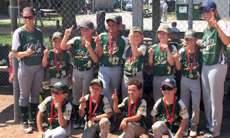 Ripley Rookie baseball team wins WOBA tournament