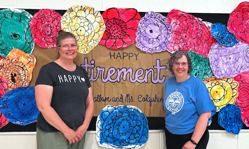 KTTPS bids farewell to retiring teachers Brenda Colquhoun and Tracy Hallam