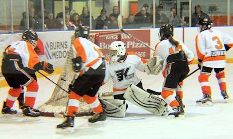 Kincardine Peewees lose opening game of OMHA finals