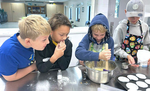 Ripley junior horticulturalists enjoy baking muffins and making jam