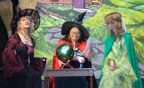 Four new faces take to the stage in Kincardine Theatre Guild's "Wyrd Sisters"