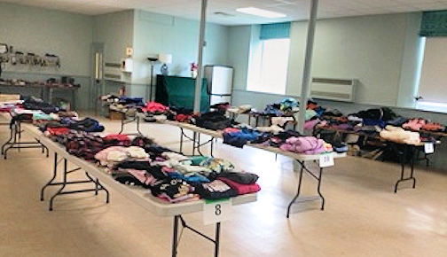 Community generously helps local families through Kids Clothing Drive