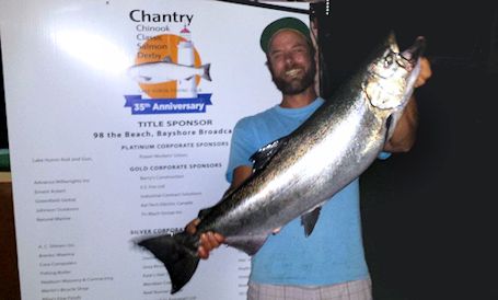 Southampton man wins Chantry Chinook Classic Salmon Derby