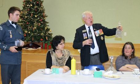 Kincardine Air Cadets enjoy annual Christmas Mess Dinner