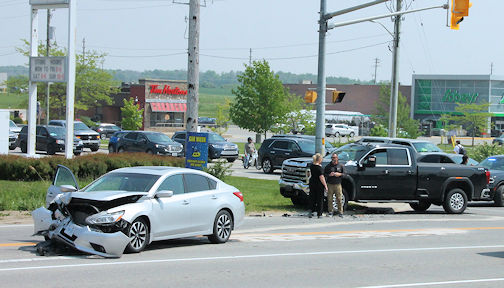 ​Driver charged in two-vehicle accident on Highway 21 in Kincardine