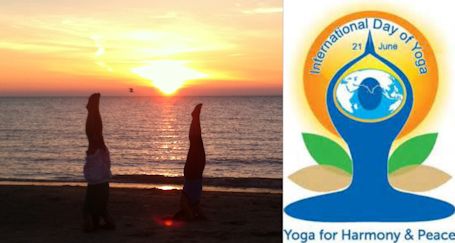 First International Yoga Day set for Sunday night