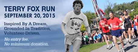 Kincardine joins in celebrating the 35th anniversary of Terry Fox Run Sept. 20