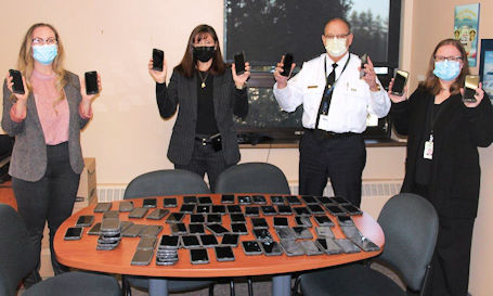 Surplus OPP cell phones donated to Victim Services agencies