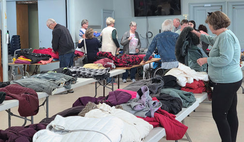 About 40 people assisted through winter coat distribution at Knox Kincardine