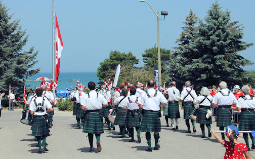 Crowd braves hot, humid weather to celebrate Canada Day in Kincardine