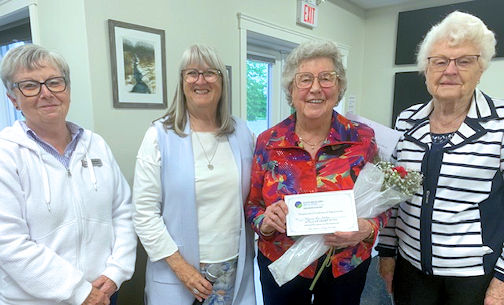 Two Kincardine Hospital Auxiliary members receive 50-year service awards