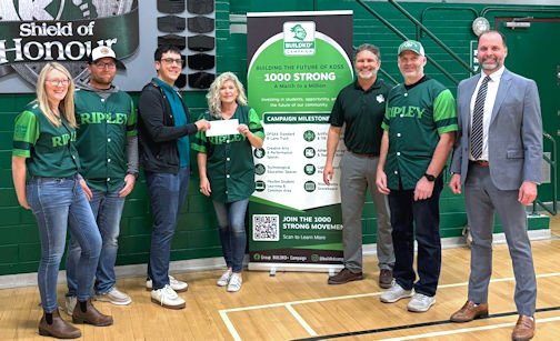 Ripley Reunion 2025 donates $10,000 to BUILDKD-plus campaign