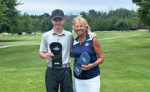 Jordan McDonald, Maureen Peet win club championships at Ainsdale Golf Course