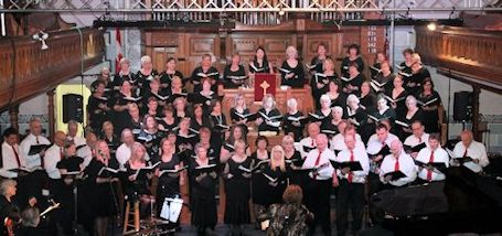 Kincardine Community Singers have largest choir ever with 90 members